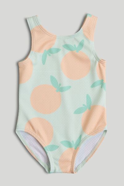 MOTHERCARE Oranges Textured Swimsuit