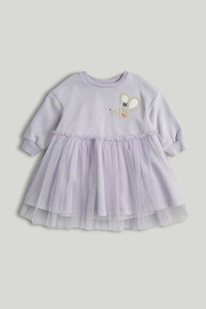 MOTHERCARE Lilac Sweatshirt Dress