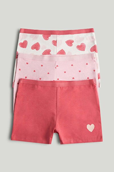 MOTHERCARE 3 قطع من السراويل القصيرة ذات الشكل القلبي