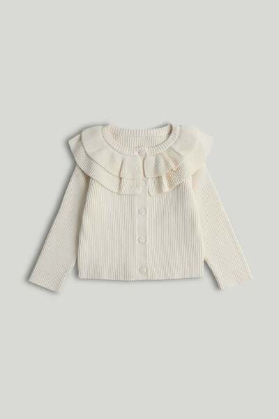 MOTHERCARE كارديجان كريمي مزين بكشكشة
