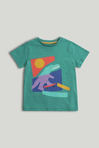 MOTHERCARE تي شيرت التمساح الأخضر
