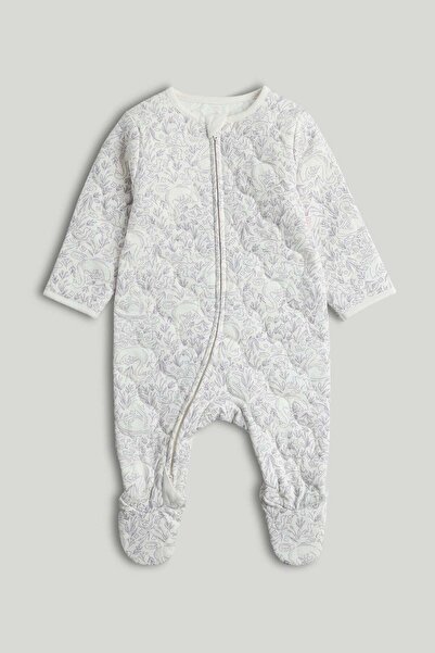 MOTHERCARE بدلة نوم مبطنة بسحاب من سوان بسماكة 2.5 توج