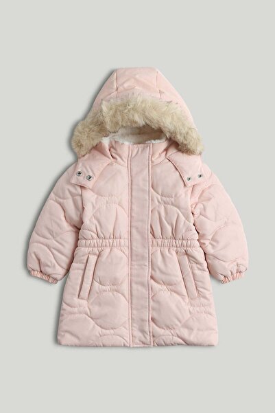 MOTHERCARE معطف وردي مبطن
