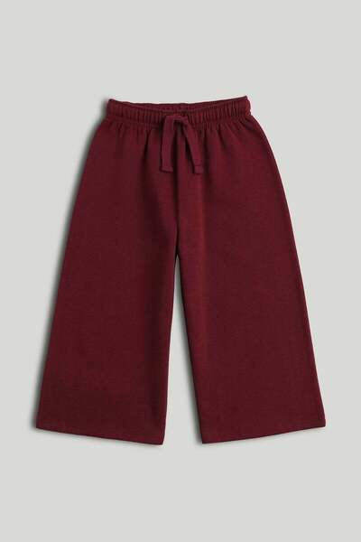 MOTHERCARE Burgundy Wide-Leg Joggers