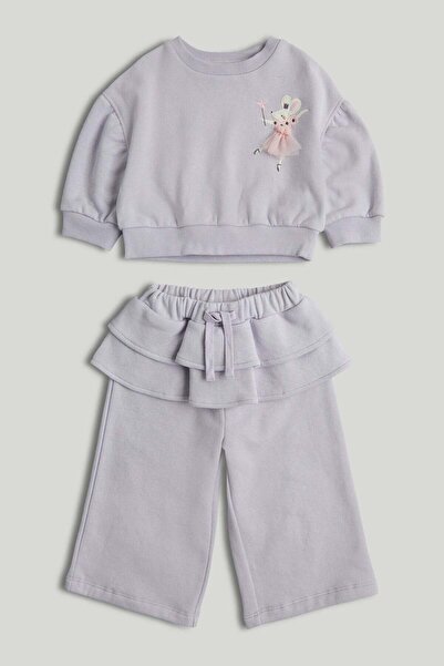 MOTHERCARE Lilac Top and Jogger Outfit