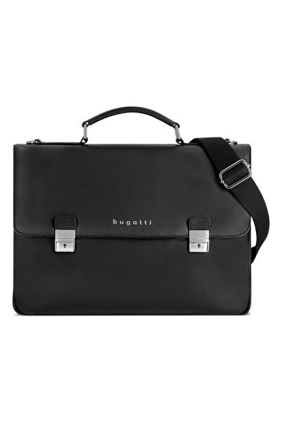 BUGATTI Valencia Aktentasche Leder 37 cm Laptopfach
