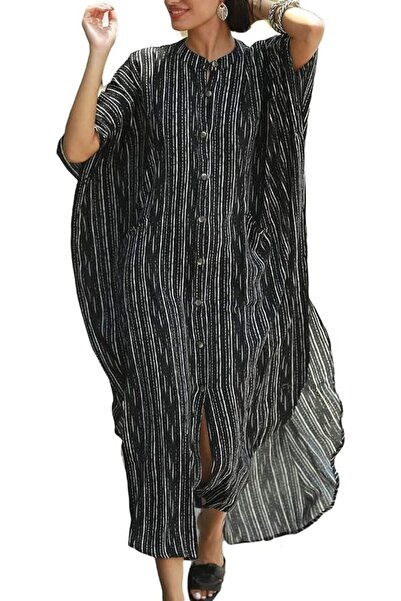 Hepiide Women Long Beach Kaftan Maxi Dress Short Sleeve Plus Size Bathing Sui...