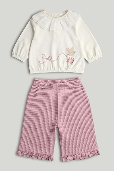 MOTHERCARE طقم ملابس ماوس توب وجوجر