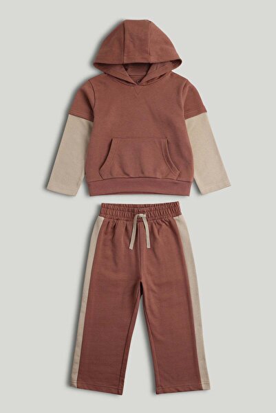MOTHERCARE طقم هودي بأكمام وهمية وبنطلون رياضي