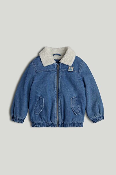 MOTHERCARE جاكيت هارينجتون من الدنيم