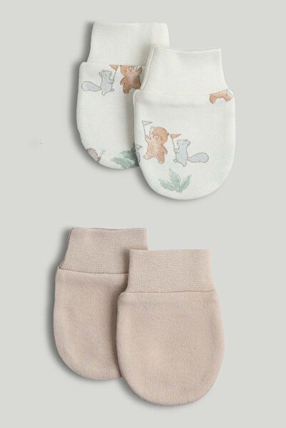 MOTHERCARE 2 Pack My First Baby Mitts