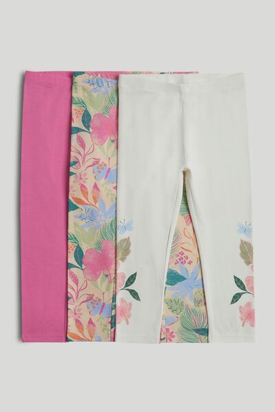 MOTHERCARE 3 Pack Tropical Leggings