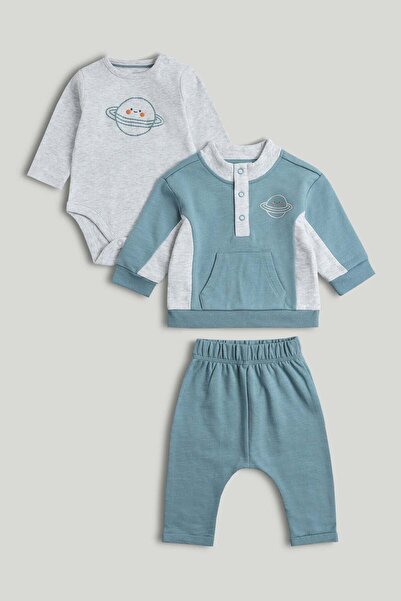 MOTHERCARE Space 3-Piece Outfit