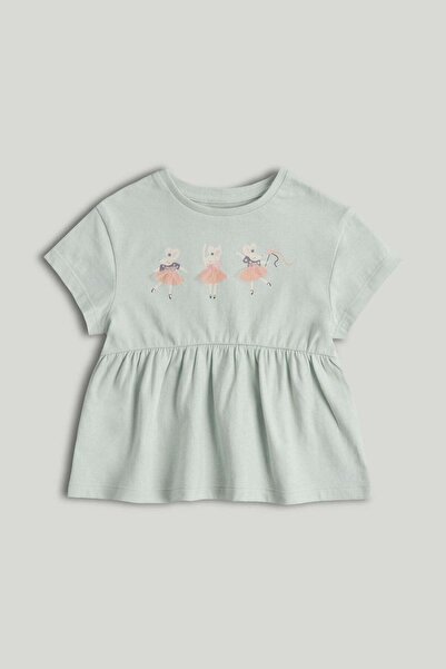 MOTHERCARE تي شيرت الفأر الأخضر الراقص