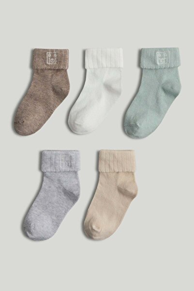 MOTHERCARE 5 Pack Bear Baby Socks
