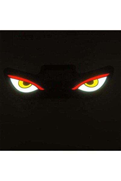 DubaiGallery Universal Solar Powered Evil Eye LED Warning Light for Cars – Ey...
