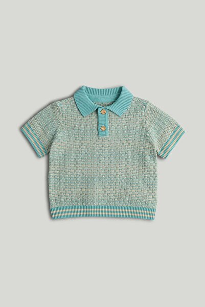 MOTHERCARE قميص بولو باللون الأزرق الفاتح