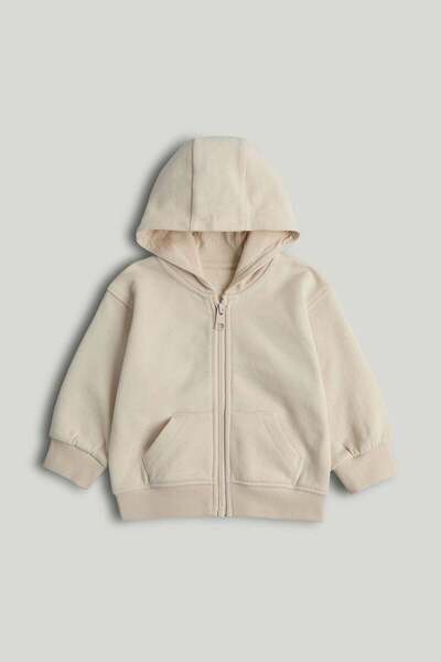 MOTHERCARE هودي طبيعي بسحاب أمامي