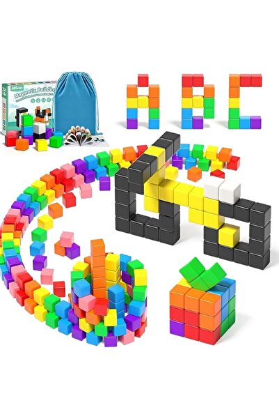 GENERAL Andanna Building Blocks for Toddler Toys, 64 Pieces, 8 Colours, Educa...