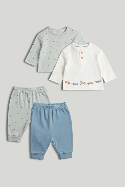 MOTHERCARE 4-Piece Set Tops and Joggers