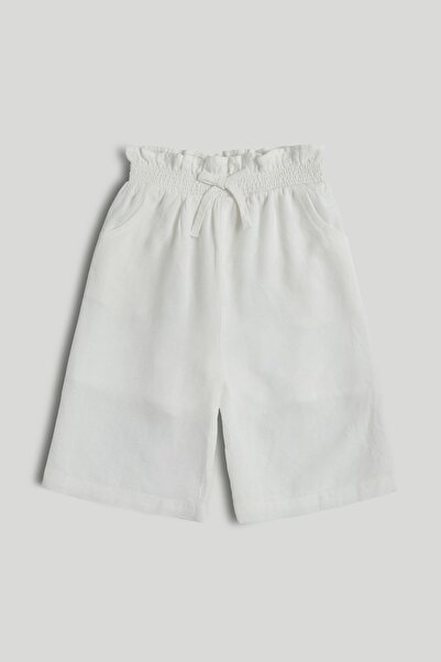 MOTHERCARE Cream Linen Culottes