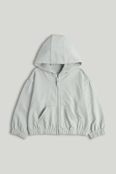 MOTHERCARE Green Zip-Up Hoodie