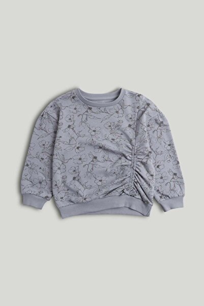 MOTHERCARE Grey Floral Sweatshirt