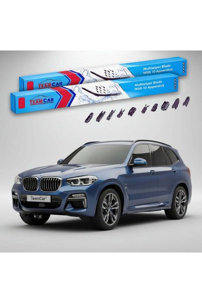 TEAMCAR BMW X3 (G01) 2017-σήμερα Μάκτρα Υαλοκαθαριστήρων |   Εμπρόσθιο Σετ Επ...