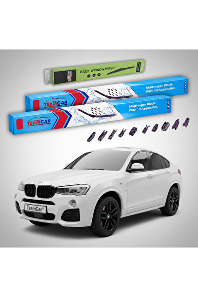 TEAMCAR BMW X4 (F26) 2013-2018 Μάκτρα Υαλοκαθαριστήρων |   Σετ Εμπρός και Πίσ...