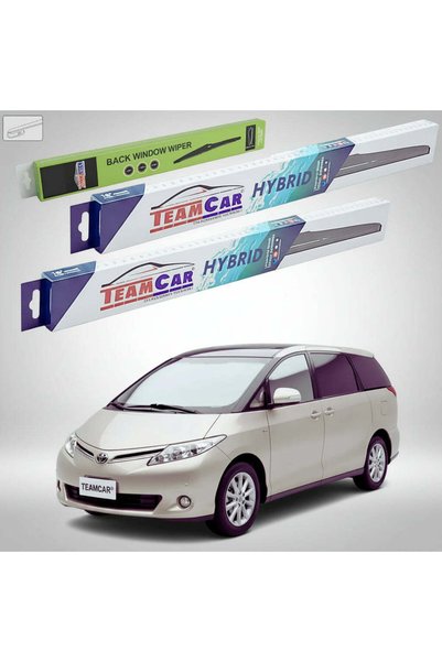 TEAMCAR Wipers Toyota Previa XR50 Estima III 2006-present | Front and Rear Se...