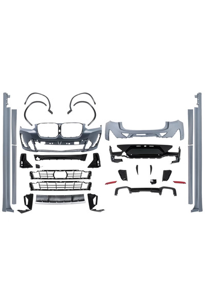 tuningset Πλήρες κιτ αμαξώματος κατάλληλο για BMW X4 G02 LCI SUV 2021-2025 M ...
