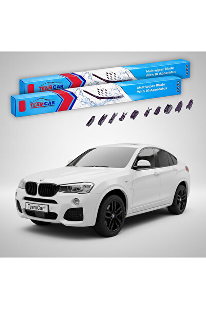 TEAMCAR Υαλοκαθαριστήρες BMW X4 (F26) 2013-2018 |   Εμπρόσθιο Σετ Επίπεδων Εξ...
