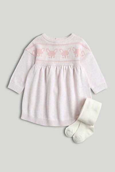 MOTHERCARE My First Knitted Dress and Tights Outfit