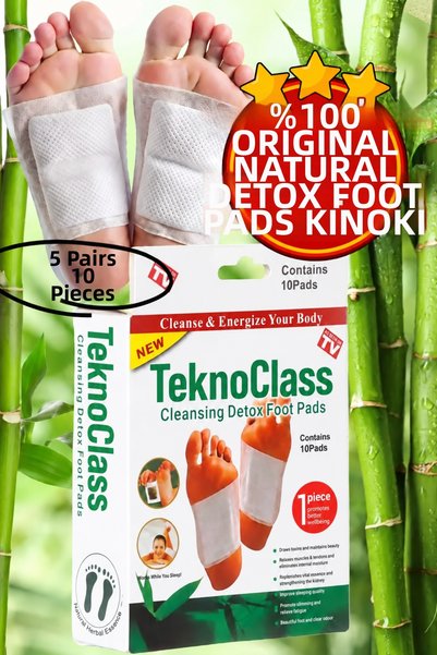 Fontenay 10 Pieces |   100% Detox Foot Patch, Foot Patch Toxin Removal Foot Detox Tape