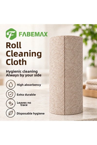 Fabemax 100 Sheets Roll Multi-Purpose Paper Cleaning Cloth Extra Durable Extr...