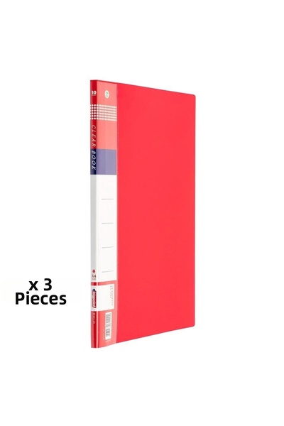 Bigpoint Presentation File 10-Pack Red X 3 Pieces