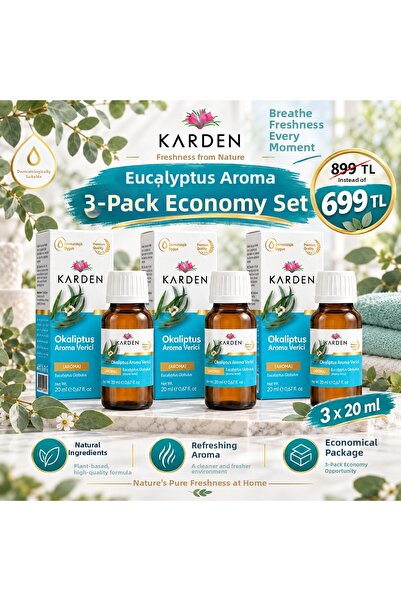 Generic Brand Eucalyptus Oil 20 ml – Natural Care with a Refreshing Aroma for...