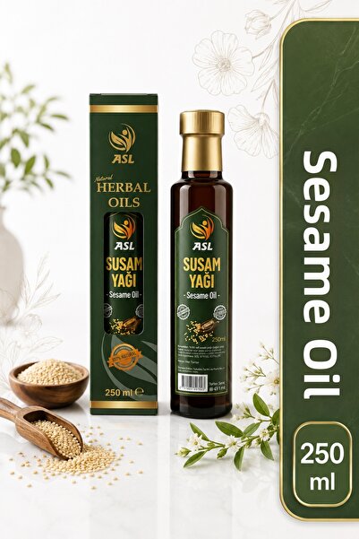 Generic Brand زيت السمسم 250 مل |   معالجة بالضغط البارد بنسبة 100% |   زيت ا...