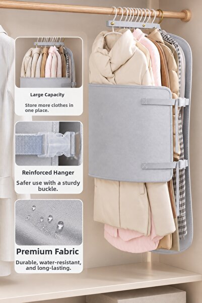 ONE KADO Adjustable Compression Clothing Storage Bag – Space-Saving Closet Or...