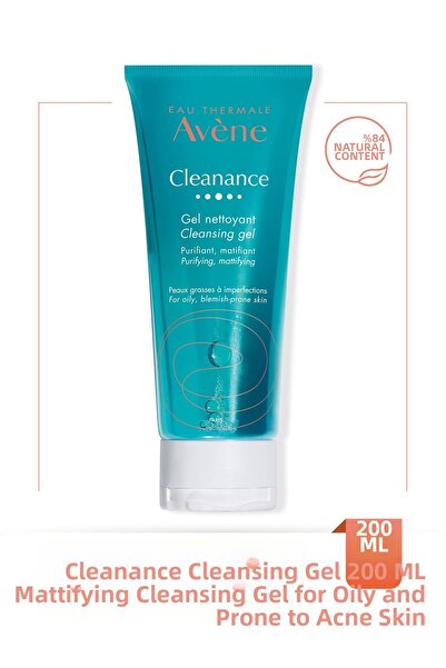 Avene Καθαριστικό τζελ για λιπαρό και με τάση ακμής δέρμα Cleanance, 200 ml, ...