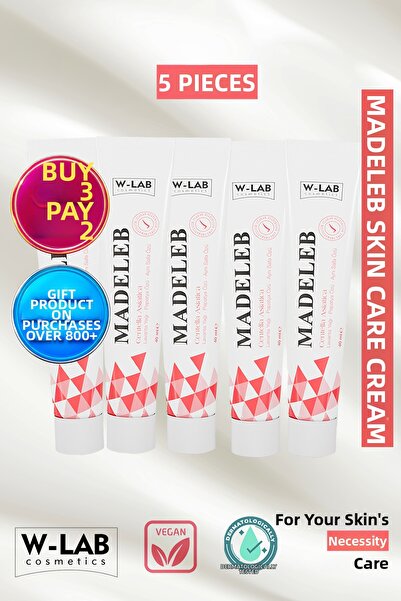 W-Lab Cosmetics Madeleb Skin Care Cream Set of 5