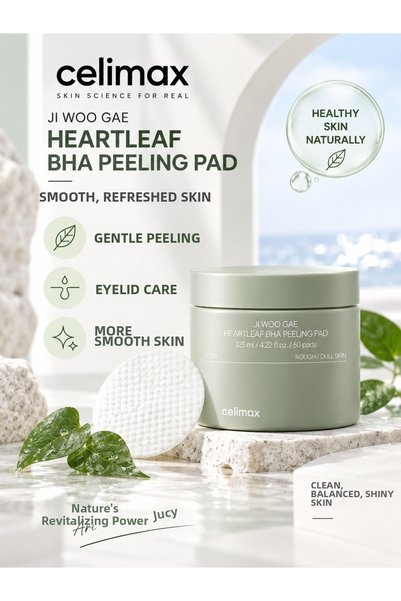 Celimax Peeling Pad That Helps Purify, Balance, and Smooth the Skin 60 Pieces