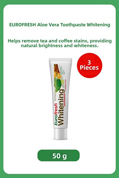 Farmasi Eurofresh Whitening Toothpaste with Miswak - 50gr 3 Pieces