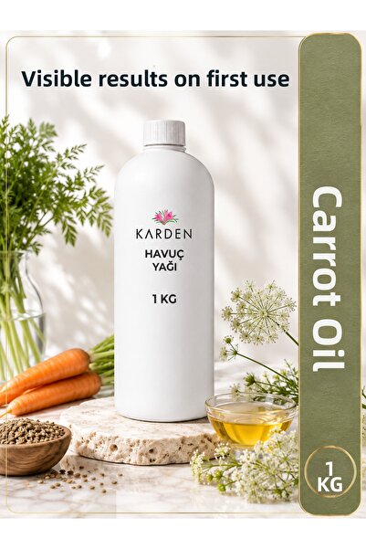 Generic Brand زيت الجزر 1 كجم - زيت الجزر الطبيعي - زيت للعناية بالبشرة والشع...