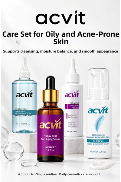 Acvit Care Set for Oily and Acne-Prone Skin
