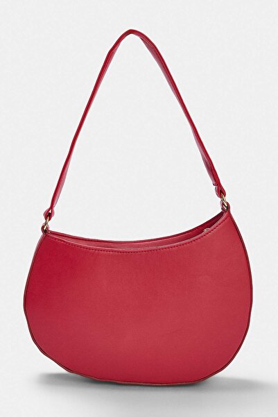 TRENDYOL SHOES Red Women's Medium Shoulder Bag Takaw27Oc00036