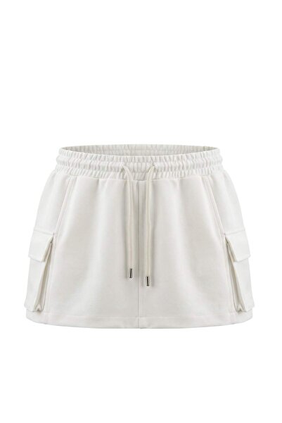 Trendyol Collection Ecru Shorts & Bermuda Twoaw27Sr00064