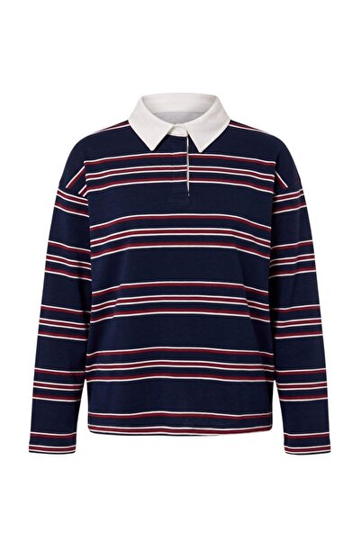 Trendyol Collection Multicolored Knitted T-Shirt Twoaw27Ts00115