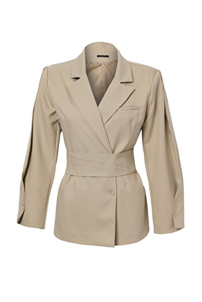 Trendyol Collection Mink Blazer Jacket Twoaw27Bc00056