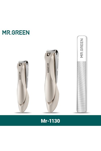 Choice MR.GREEN Mr-1130 MR.GREEN مجموعة مقصات أظافر مقاومة للرذاذ للوالدين وا...